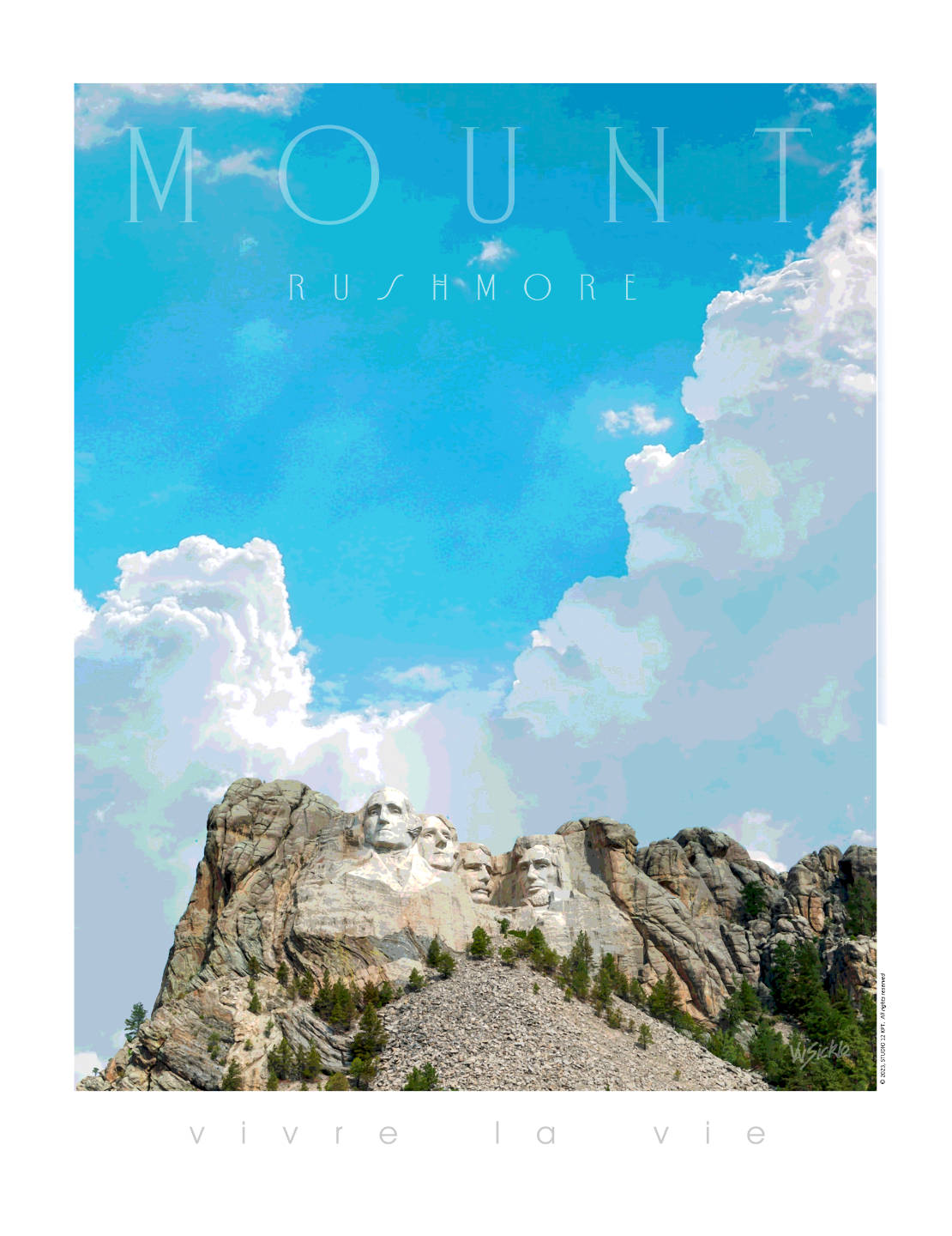 Mount Rushmore poster